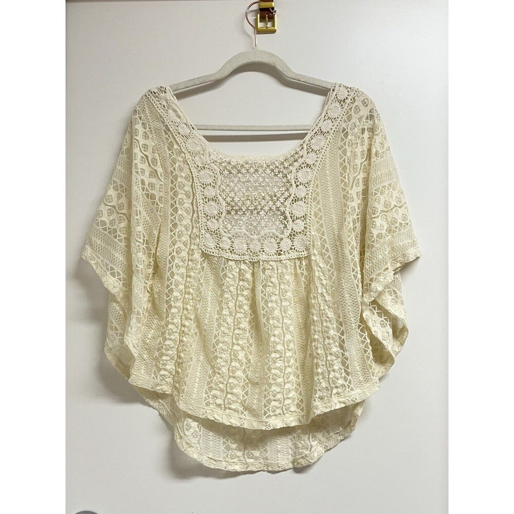 Maurice's oversized Small Babydoll boho lace Fairy Whimsical Goth Grunge Doll